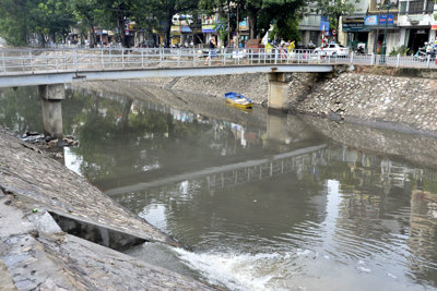 Công viên hồ điều hòa Nhân Chính đi vào sử dụng: Thêm không gian đô thị xanh