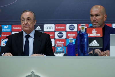 Real Madrid " Sốc "HLV trưởngZinedine Zidane bất ngờ từ chức