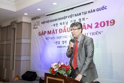 Hiệp hội Doanh nghiệp Việt Nam tại Hàn Quốc gặp gỡ đầu xuân 2019