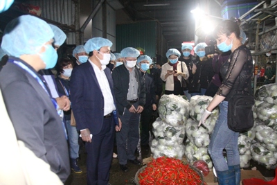 Nghiên cứu lập trạm kiểm soát chất lượng nông sản tại chợ Long Biên