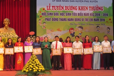 Hơn 120 học sinh Phú Xuyên đoạt giải kỳ thi cấp Quốc gia, TP