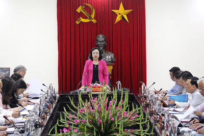 Phó Bí thư Thường trực Thành ủy Ngô Thị Thanh Hằng: Đẩy mạnh nghiên cứu sản phẩm văn hóa đặc trưng của Hà Nội