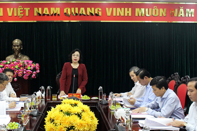 Phó Bí thư Thường trực Thành ủy Ngô Thị Thanh Hằng: Gắn việc chuẩn bị Đại hội với thực hiện nhiệm vụ chính trị