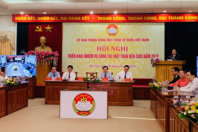Đại hội MTTQ Việt Nam lần thứ IX sẽ diễn ra từ 18-20/9/2019