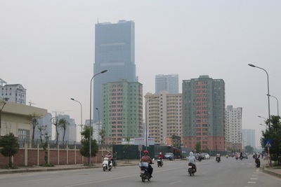 Hà Nội: Chất lượng không khí tại Minh Khai gần mức kém trong ngày đầu tuần