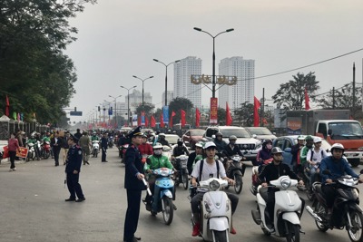 Hà Nội: Lưu lượng giao thông giảm giúp chất lượng không khí đang dần được cải thiện
