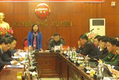 Phú Xuyên chuẩn bị kỹ lưỡng nhân sự cho Đại hội Đảng bộ các cấp