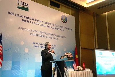 Hoa Kỳ hỗ trợ Việt Nam phòng chống bệnh dịch tả lợn châu Phi