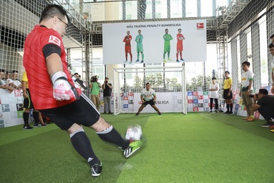 Đấu trường Penalty Bundesliga lần đầu tiên được tổ chức tại Việt Nam