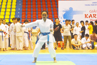 Hà Nội: Giải Karatedo phong trào lớn nhất tiếp tục được tổ chức