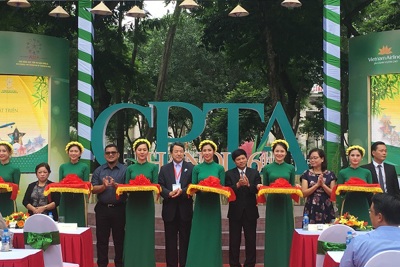Khai mạc triển lãm du lịch các TP thành viên CPTA tại Hà Nội
