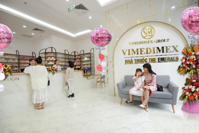 Công ty cổ phần dược phẩm Vimedimex 2 chính thức khai trương Phòng khám đa khoa The Emerald và Nhà thuốc The Emerald đầu tiên mang thương hiệu Vimedimex
