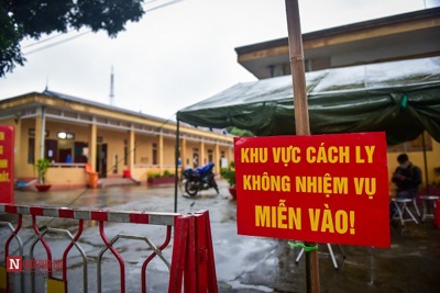 Hà Nội: Đề xuất hỗ trợ tiền ăn 100 nghìn đồng/ngày cho người phải cách ly