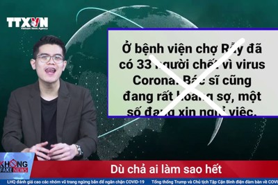 Thông tấn xã Việt Nam ra bài hát chống tin giả bằng 15 ngôn ngữ