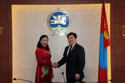 Tăng cường hợp tác giao thông vận tải giữa Việt Nam và Mông Cổ