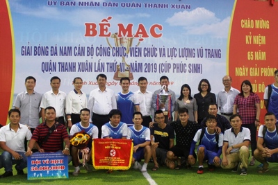 Chung kết Giải bóng đá quận Thanh Xuân
