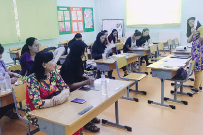 Khai giảng lớp học tiếng Việt đầu tiên tại Mông Cổ