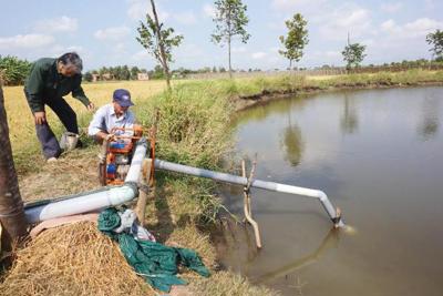 Gần 80.000 hộ dân Đồng bằng sông Cửu Long gặp khó về nguồn nước
