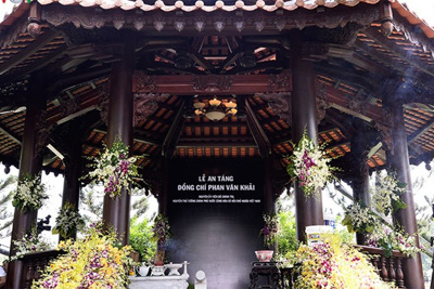 Nơi an nghỉ của nguyên Thủ tướng Phan Văn Khải tại quê nhà