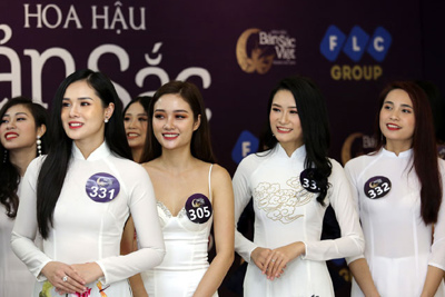 "Rừng" người đẹp tham gia Cuộc thi Hoa hậu Bản sắc Việt toàn cầu 2019
