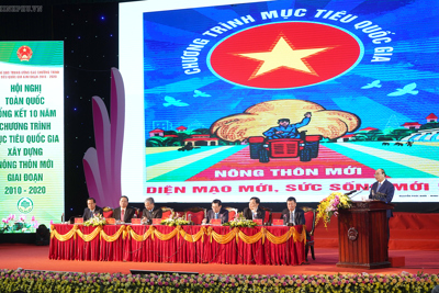 Thủ tướng Nguyễn Xuân Phúc chủ trì Hội nghị toàn quốc tổng kết 10 năm nông thôn mới