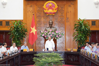 Thủ tướng Chính phủ làm việc với lãnh đạo chủ chốt tỉnh Thừa Thiên - Huế