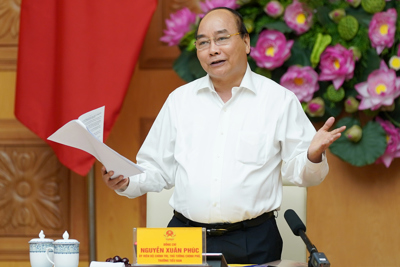 Thủ tướng chủ trì Phiên họp Tiểu ban Kinh tế - Xã hội Đại hội lần thứ XIII của Đảng