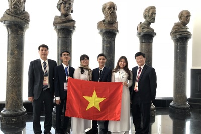 Lần đầu tiên Việt Nam đạt thứ hạng cao nhất Olympic Sinh học quốc tế