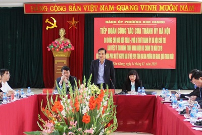 Phó Bí thư Thành ủy Đào Đức Toàn: Phát huy vai trò nêu gương của cán bộ, đảng viên