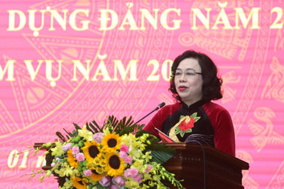 Phó Bí thư Thường trực Thành ủy Hà Nội Ngô Thị Thanh Hằng: Tăng cường vai trò lãnh đạo toàn diện của cấp ủy