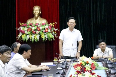 Phó Chủ tịch UBND TP Hà Nội Ngô Văn Quý làm việc với huyện Gia Lâm