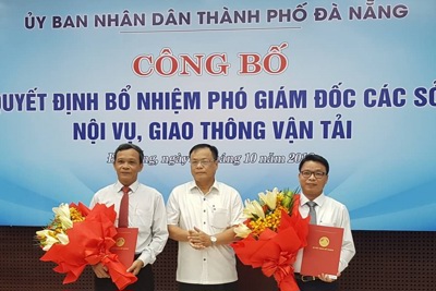 Đà Nẵng bổ nhiệm hai phó giám đốc sở