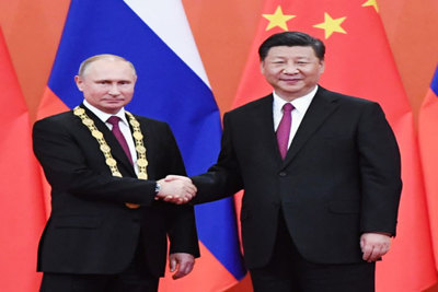 Tổng thống Putin trở thành người đầu tiên nhận “Huân chương Hữu nghị” của Trung Quốc