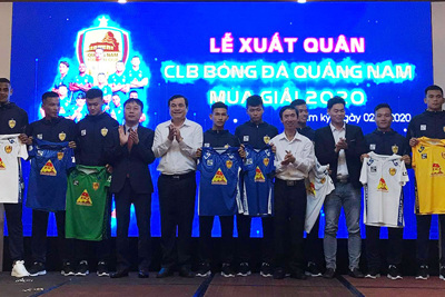 Cựu vương Quảng Nam đặt chỉ tiêu lọt vào top 8 V-League