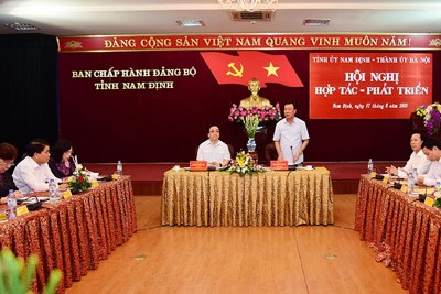 Hà Nội – Nam Định: Lựa chọn những lĩnh vực thế mạnh để xúc tiến hợp tác