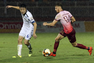 Vòng 23 V-League 2019: Nam Định cầm hòa TP Hồ Chí Minh, Hà Nội FC tiến sát ngôi vương