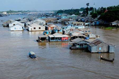 Chủ động ứng phó lũ trên sông Cửu Long