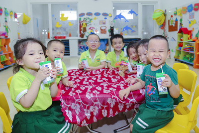 Tưng bừng Ngày hội Sữa học đường ở Đà Nẵng