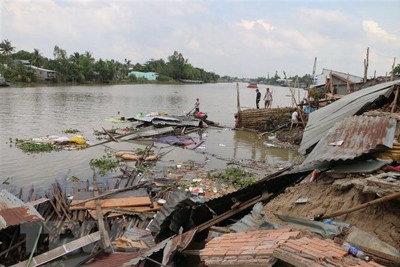 Nghiên cứu, thực hiện biện pháp hạn chế sụt lún đất ở đồng bằng sông Cửu Long