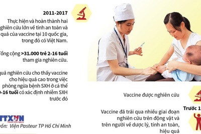 Nghiên cứu vaccine sốt xuất huyết tại Việt Nam đã hoàn tất