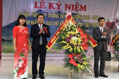 60 năm trường THCS Phú Cường, huyện Ba Vì, Hà Nội:Tiếp nối truyền thống anh hùng, hiếu học