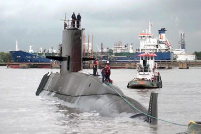 Tàu ngầm của Nga lặn sâu gần 1.000m để tìm tàu ngầm Argentina