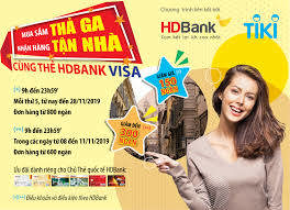 Ưu đãi đến 30% khi mua sắm bằng thẻ HDBank