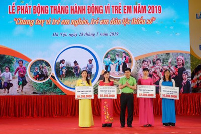 Hà Nội phát động tháng hành động vì trẻ em năm 2019