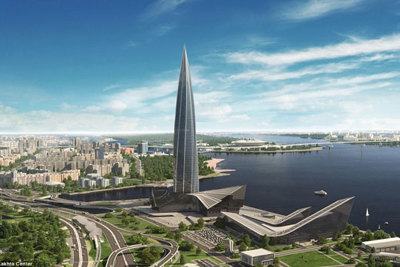 Tháp Lakhta tại Nga sẽ phá vỡ kỷ lục tòa nhà cao nhất châu Âu
