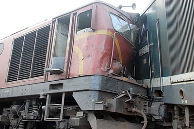 2 tàu hỏa đâm nhau ở Quảng Nam: Chiều nay sẽ thông tuyến đường sắt Bắc - Nam