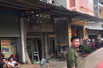 Nổ lớn tại nhà dân ở TP Thái Nguyên, một phụ nữ tử vong tại chỗ