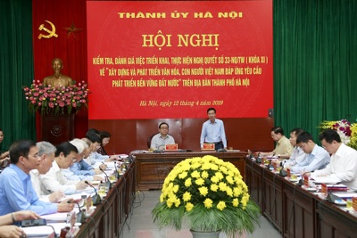 Hà Nội đi đầu trong xây dựng, thực hiện nếp sống văn minh