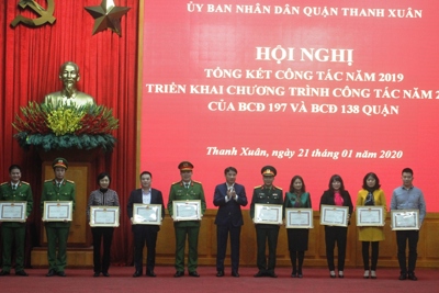 Quận Thanh Xuân: Giải tỏa hết các điểm vi phạm trật tự đô thị