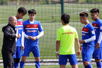 HLV Park Hang-seo chốt danh sách 25 cầu thủ tập huấn trước thềm VCK U23 châu Á